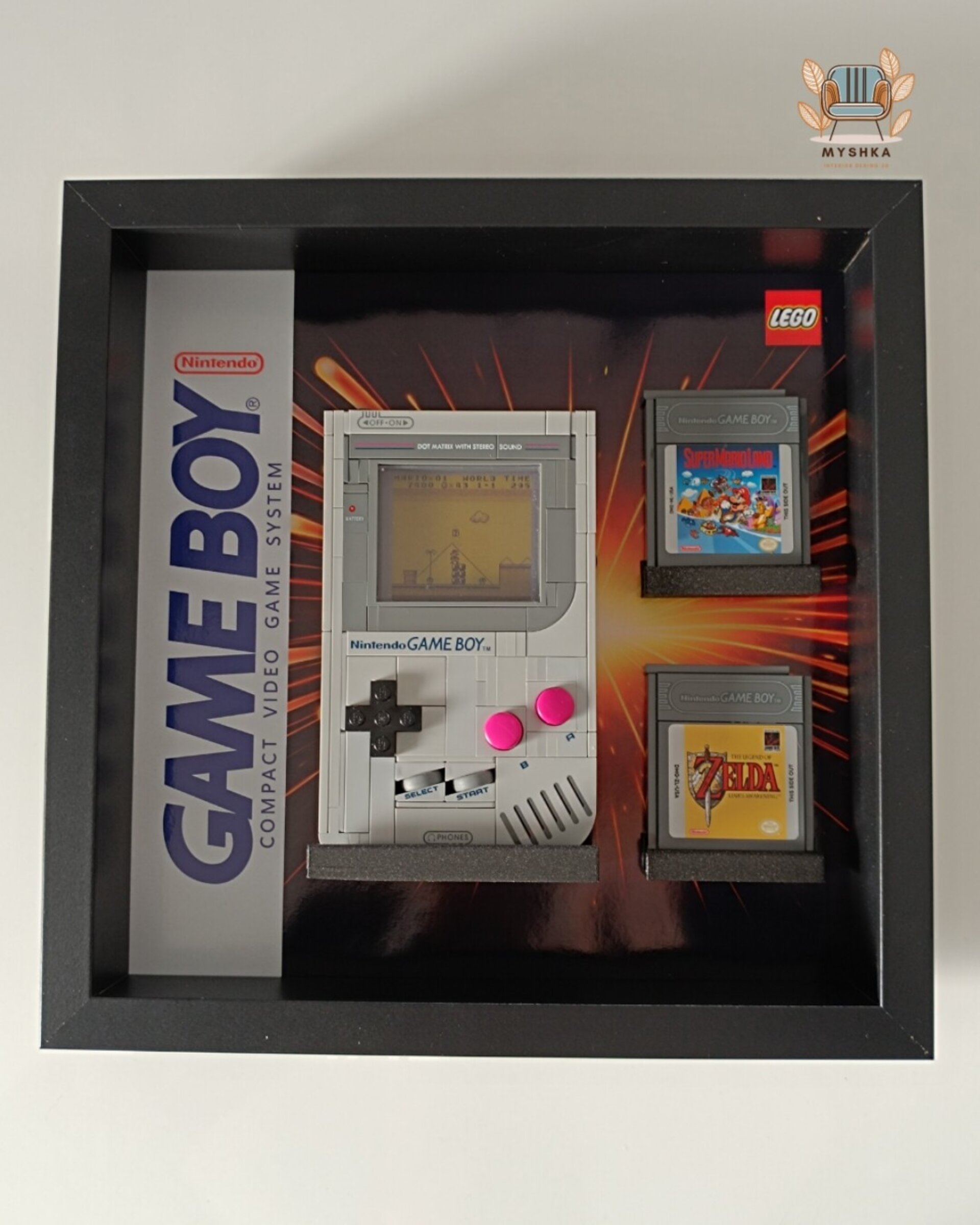 Marco Expositor Nintendo Game Boy Arcade, set 72046 - 1