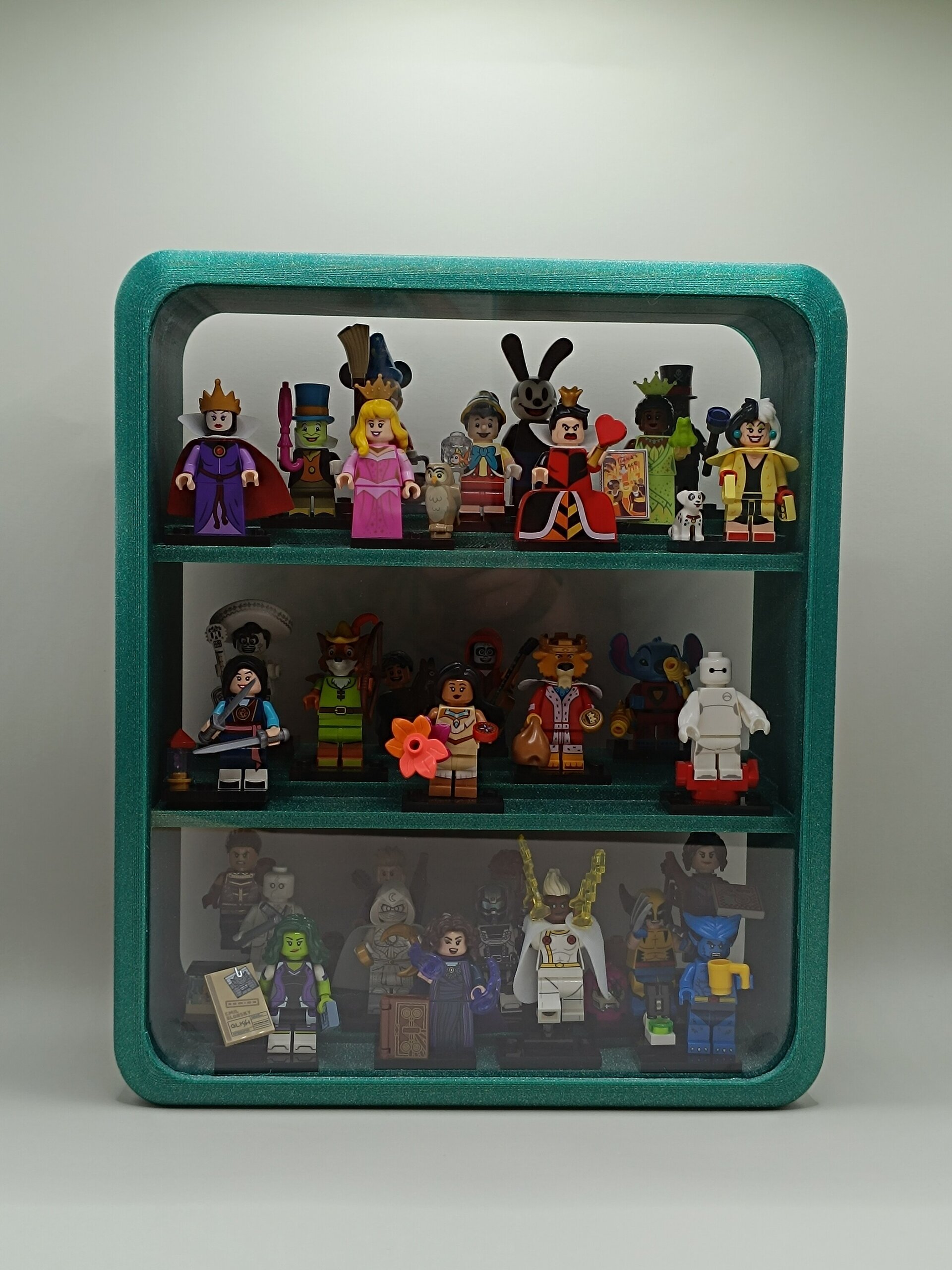 Vitrina de pared para minifiguras LEGO - 2