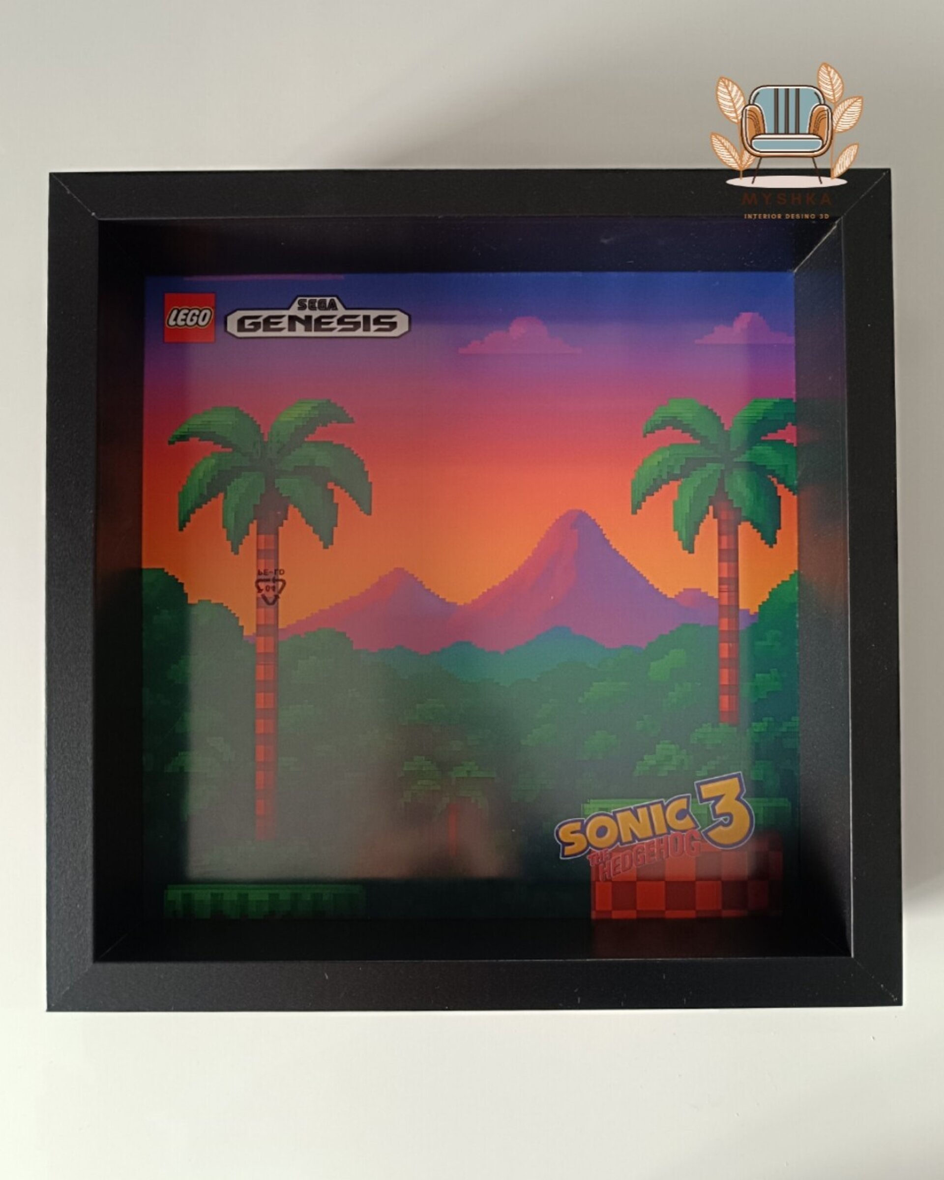 Marco Expositor Mando Sega Genesis Sonic the Hedgehog, set 40769 - 3