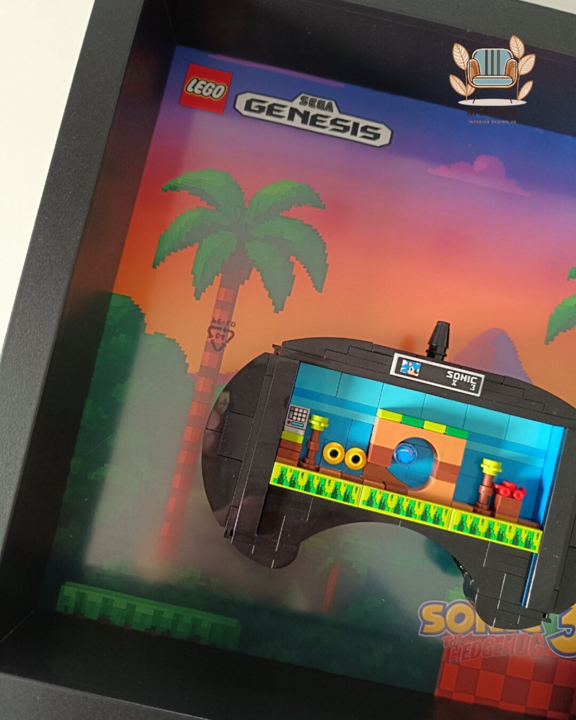 Marco Expositor Mando Sega Genesis Sonic the Hedgehog, set 40769 - 2