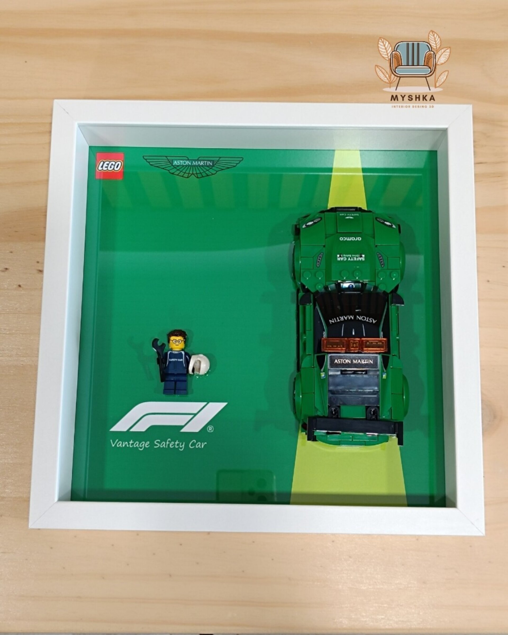 Marco expositor para vehículos LEGO® Speed Champions – Mercedes AMG SL 63 - 1