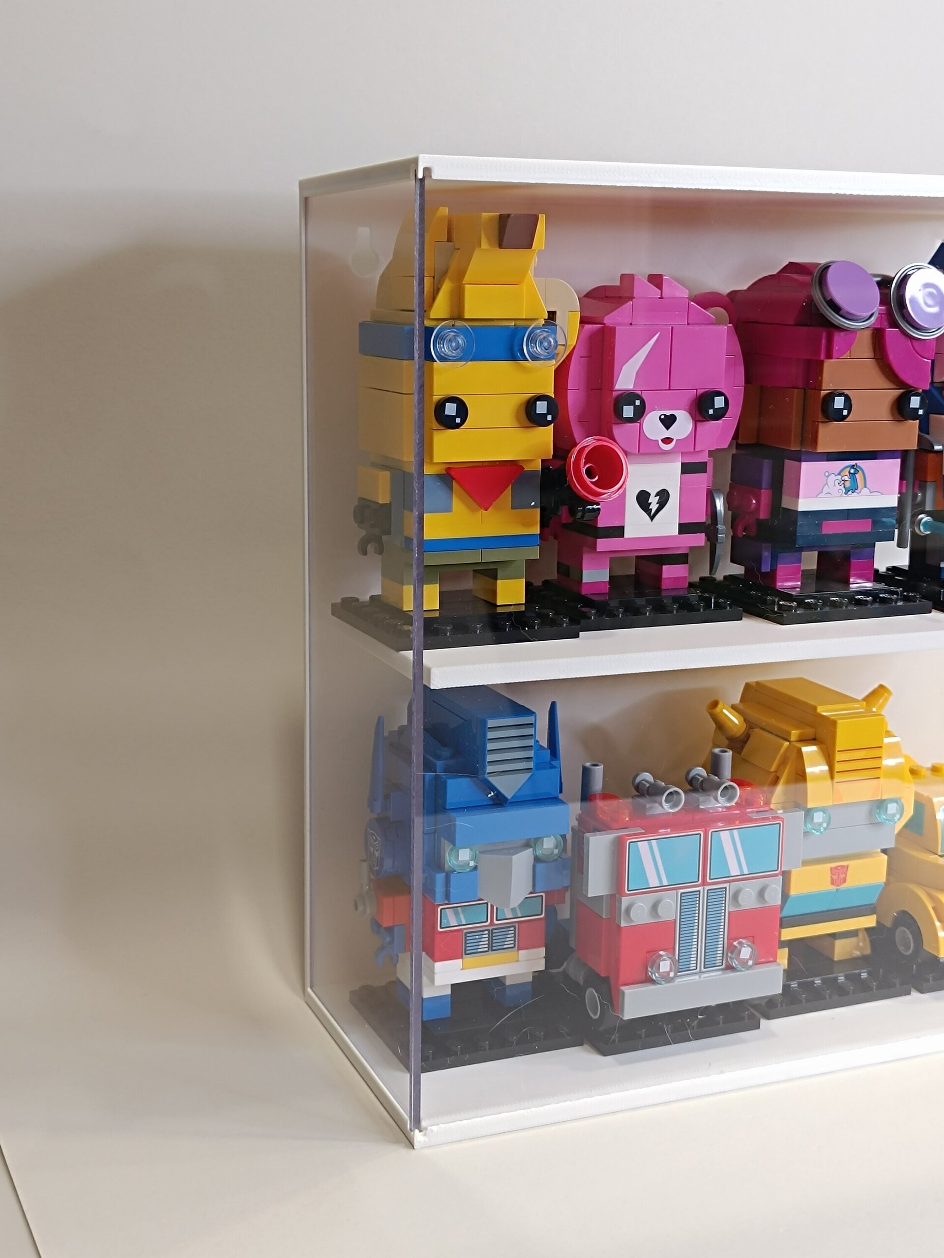 Expositor pared Lego Brick headz - 3