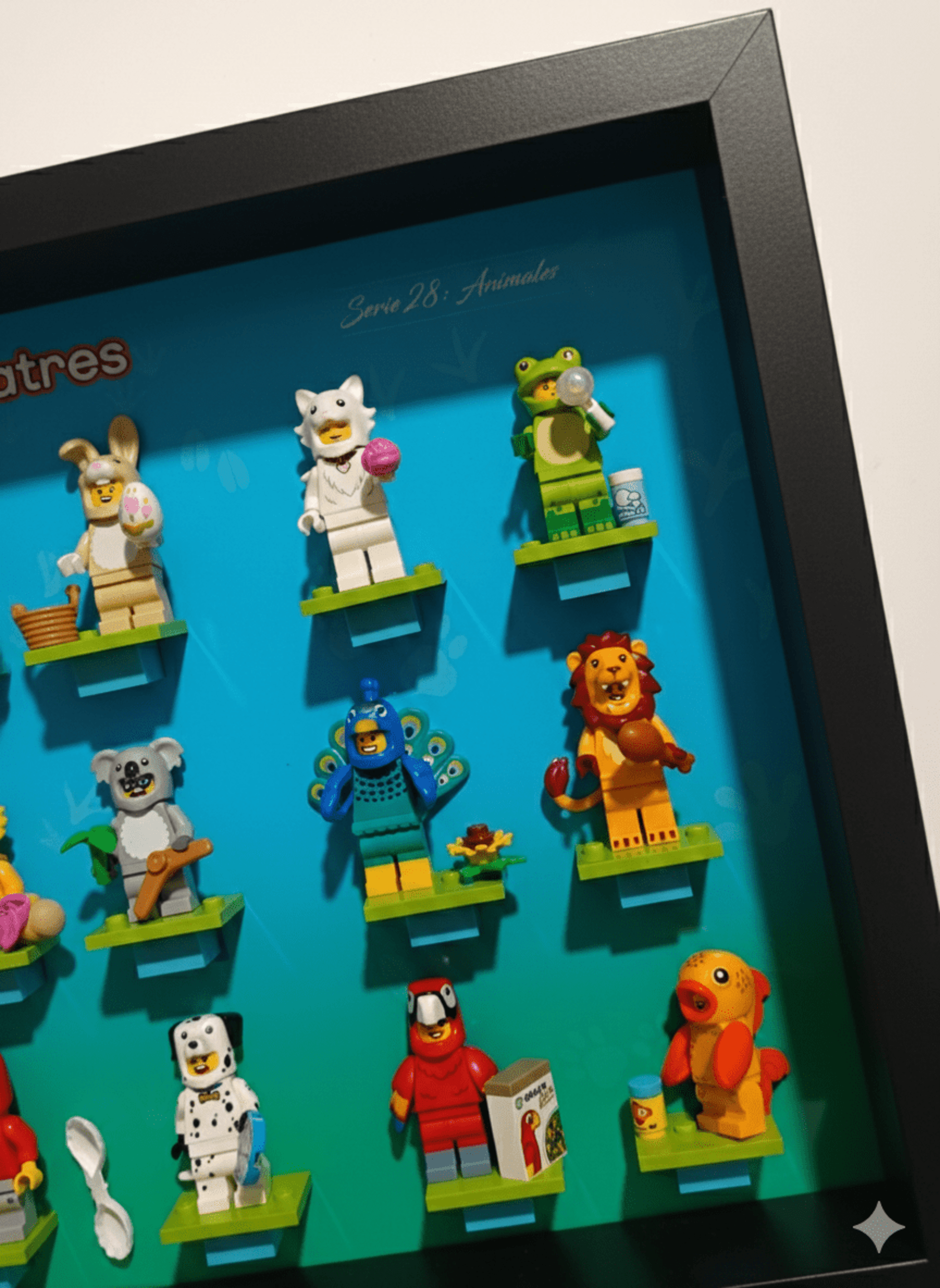 Marco Expositor Minifiguras Lego Animales serie 28, 71051 - 4