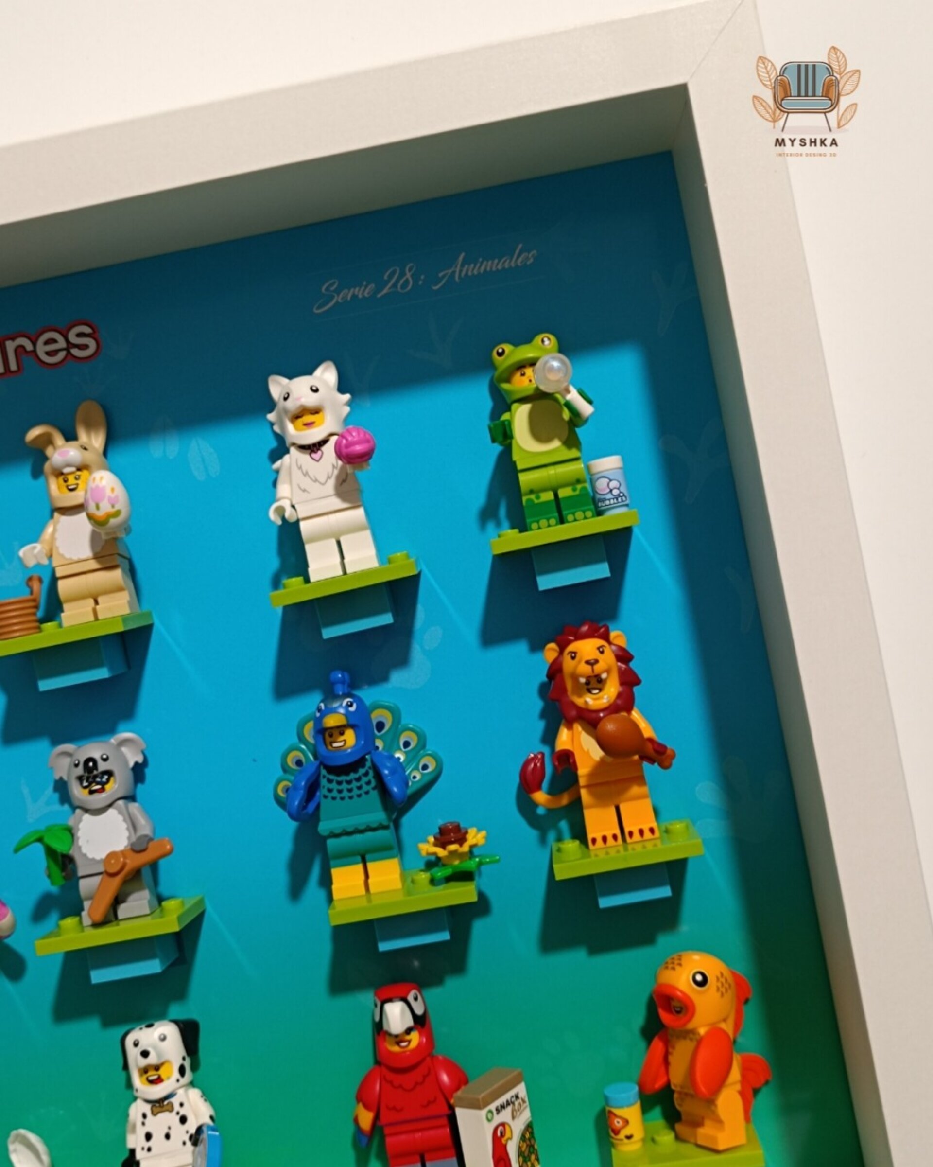 Marco Expositor Minifiguras Lego Animales serie 28, 71051 - 3