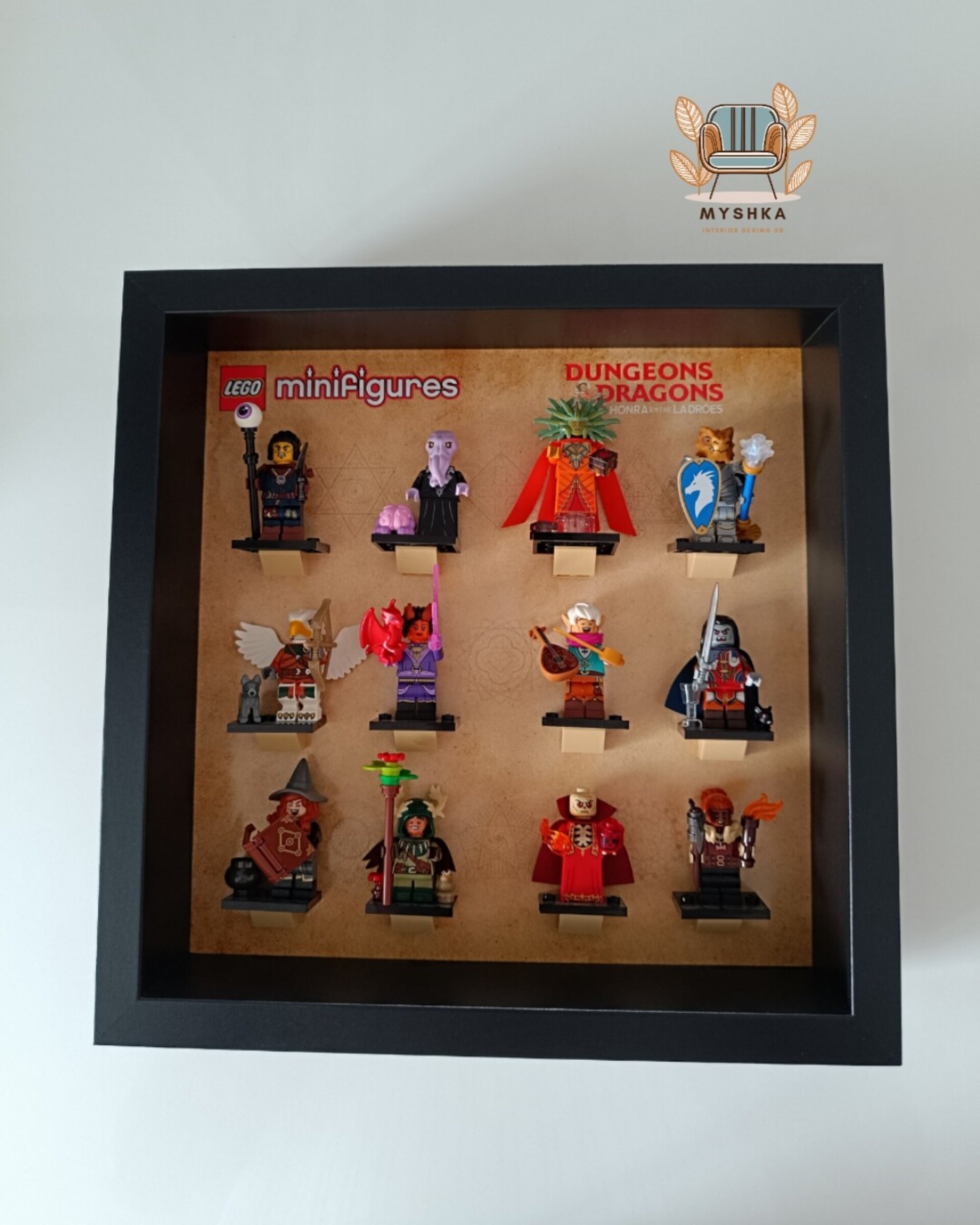 Marco exhibición LEGO® Minifiguras Dungeons and Dragons - 2