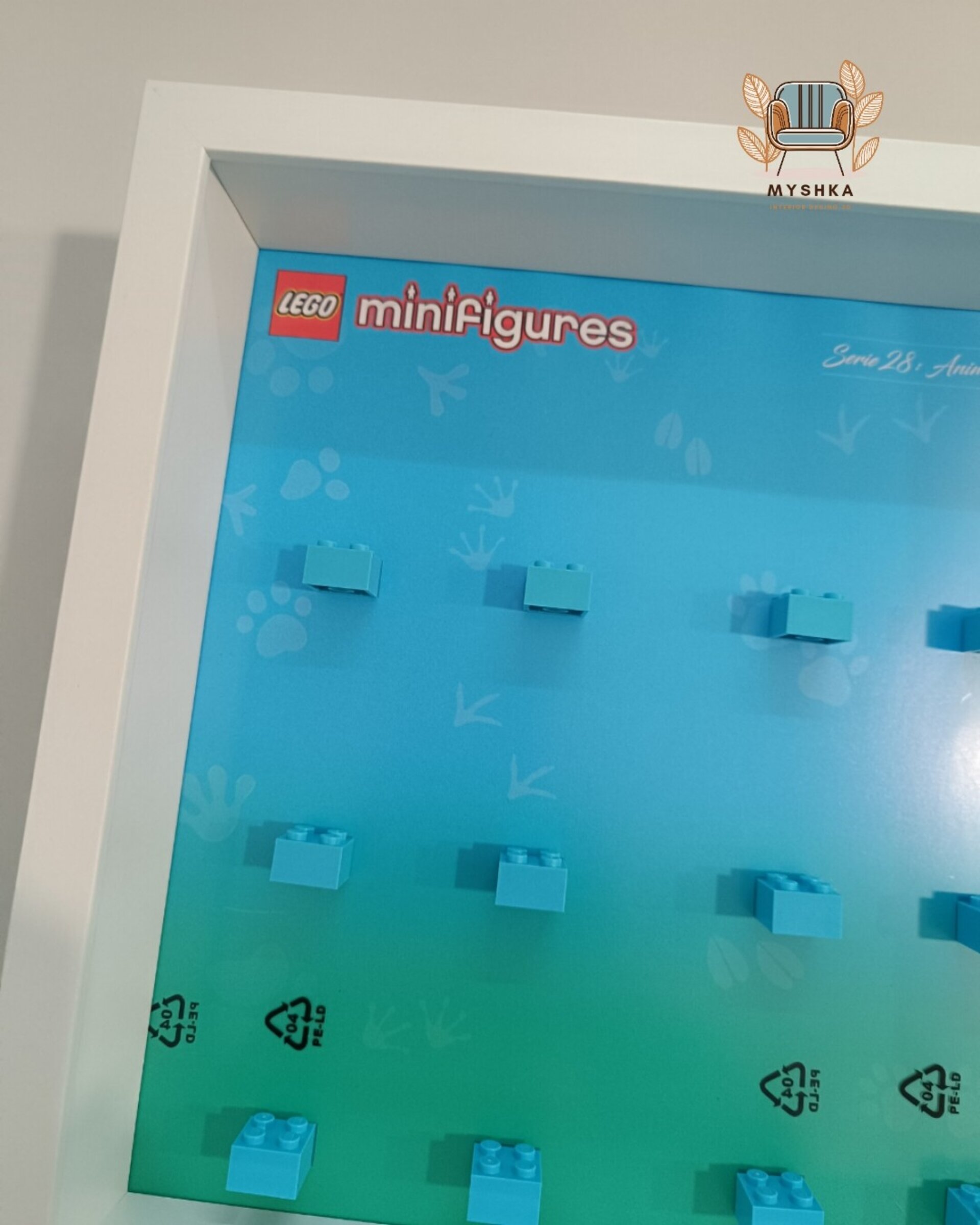 Marco Expositor Minifiguras Lego Animales serie 28, 71051 - 3