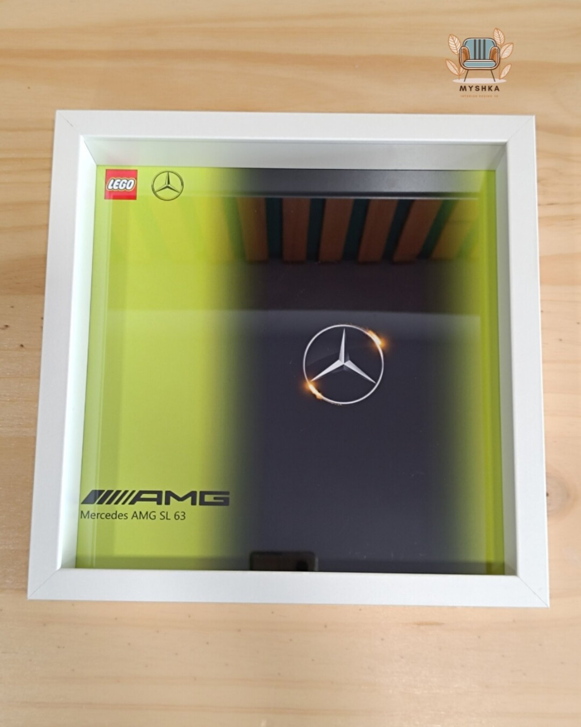 Marco expositor para vehículos LEGO® Speed Champions – Mercedes AMG SL 63 - 2