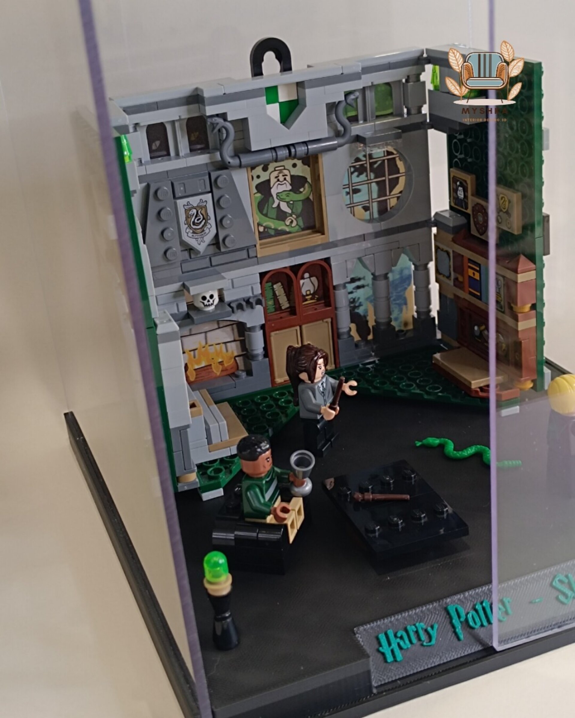 Vitrina Casas de Hogwarts Lego Harry Potter - 9