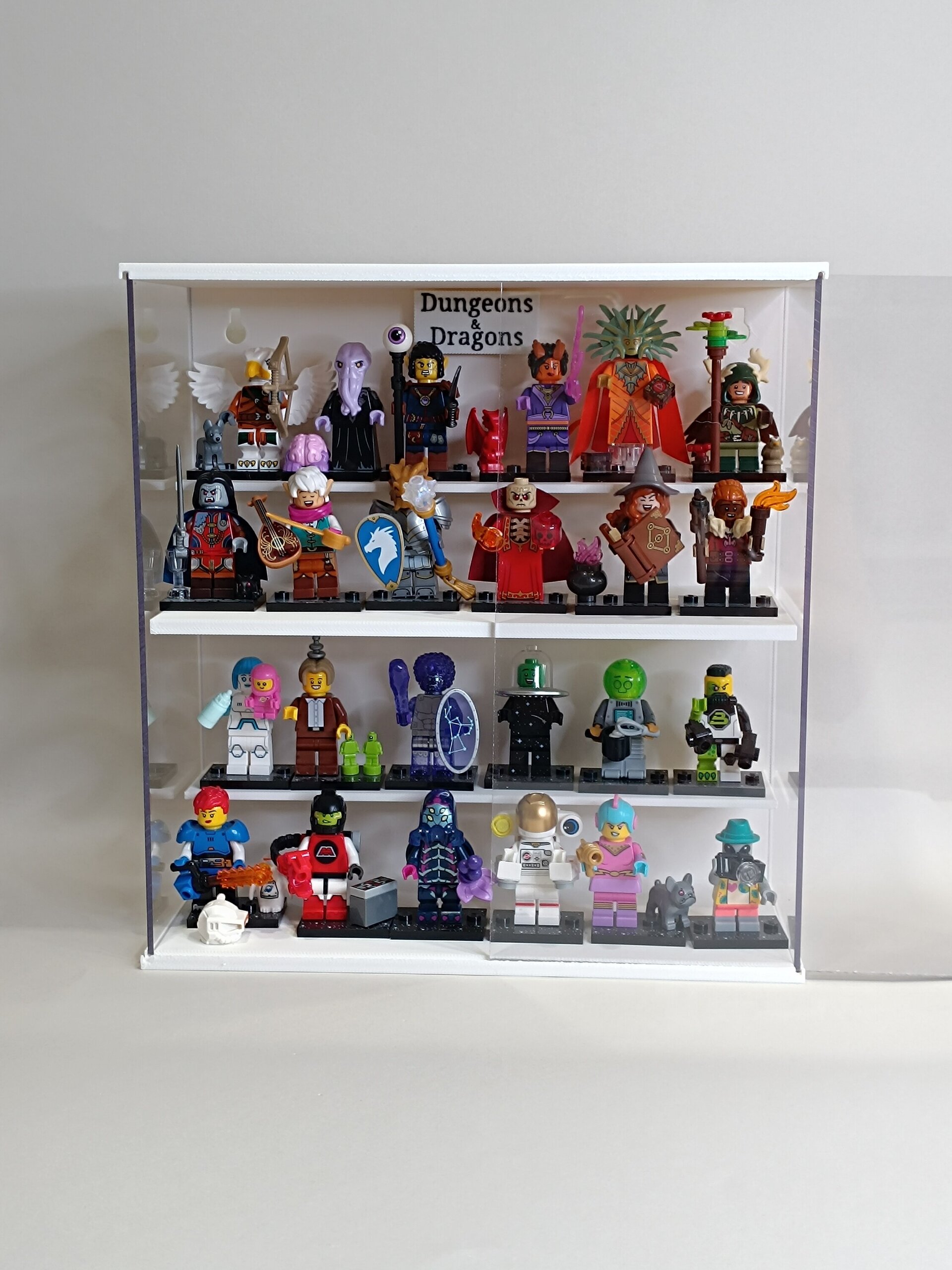 Vitrina pared 2 Colecciones Minifiguras Lego - 1