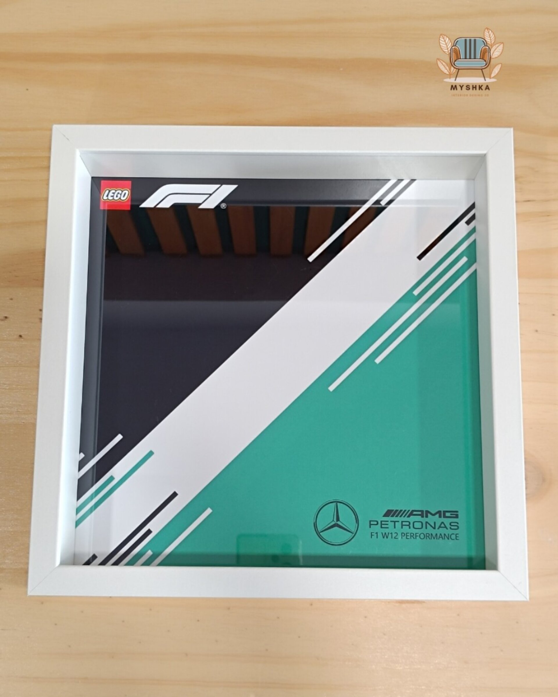 Marco expositor vehículos LEGO® Speed Champions Mercedes F1 W12 Performance - 1