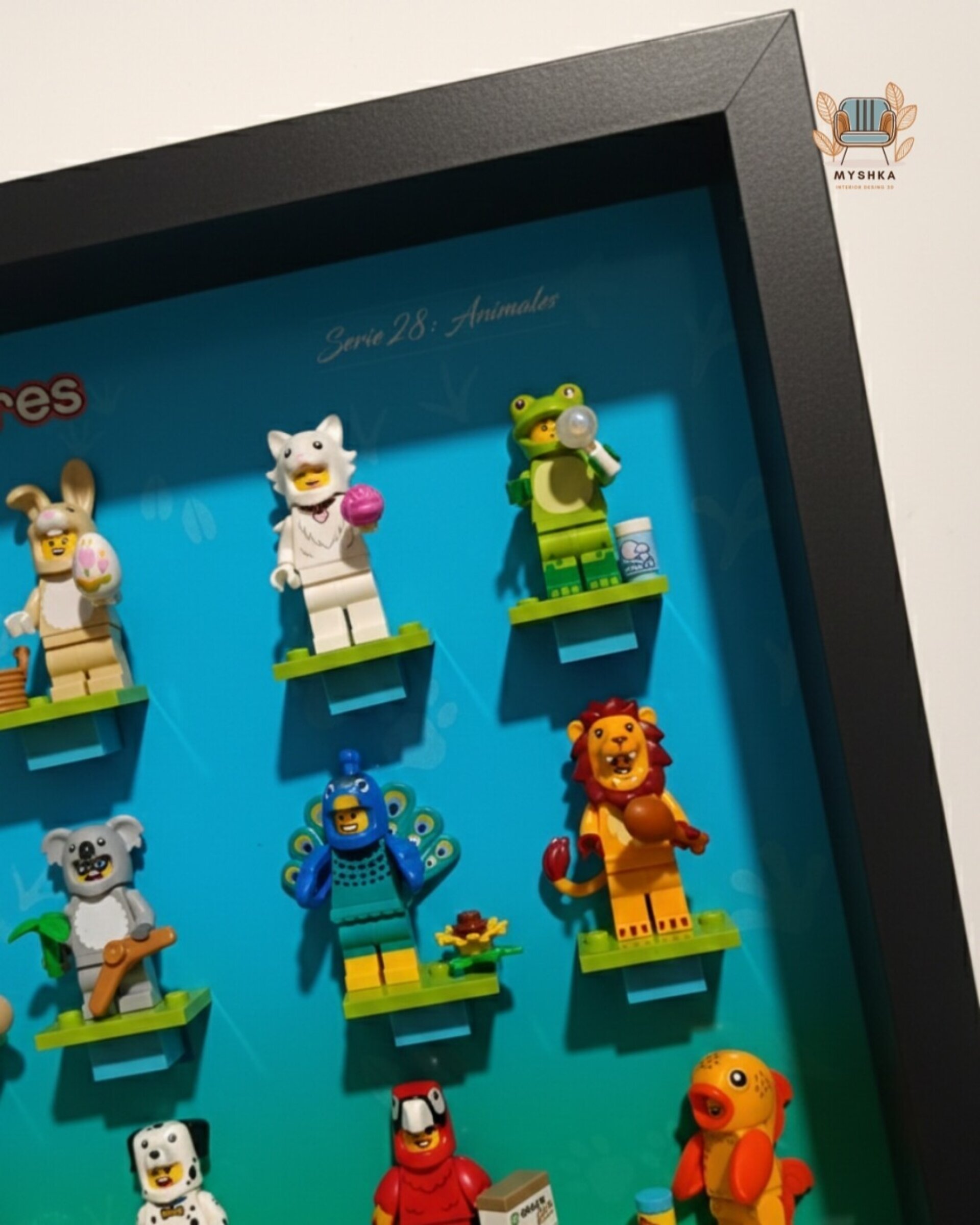 Marco Expositor Minifiguras Lego Animales serie 28, 71051 - 5