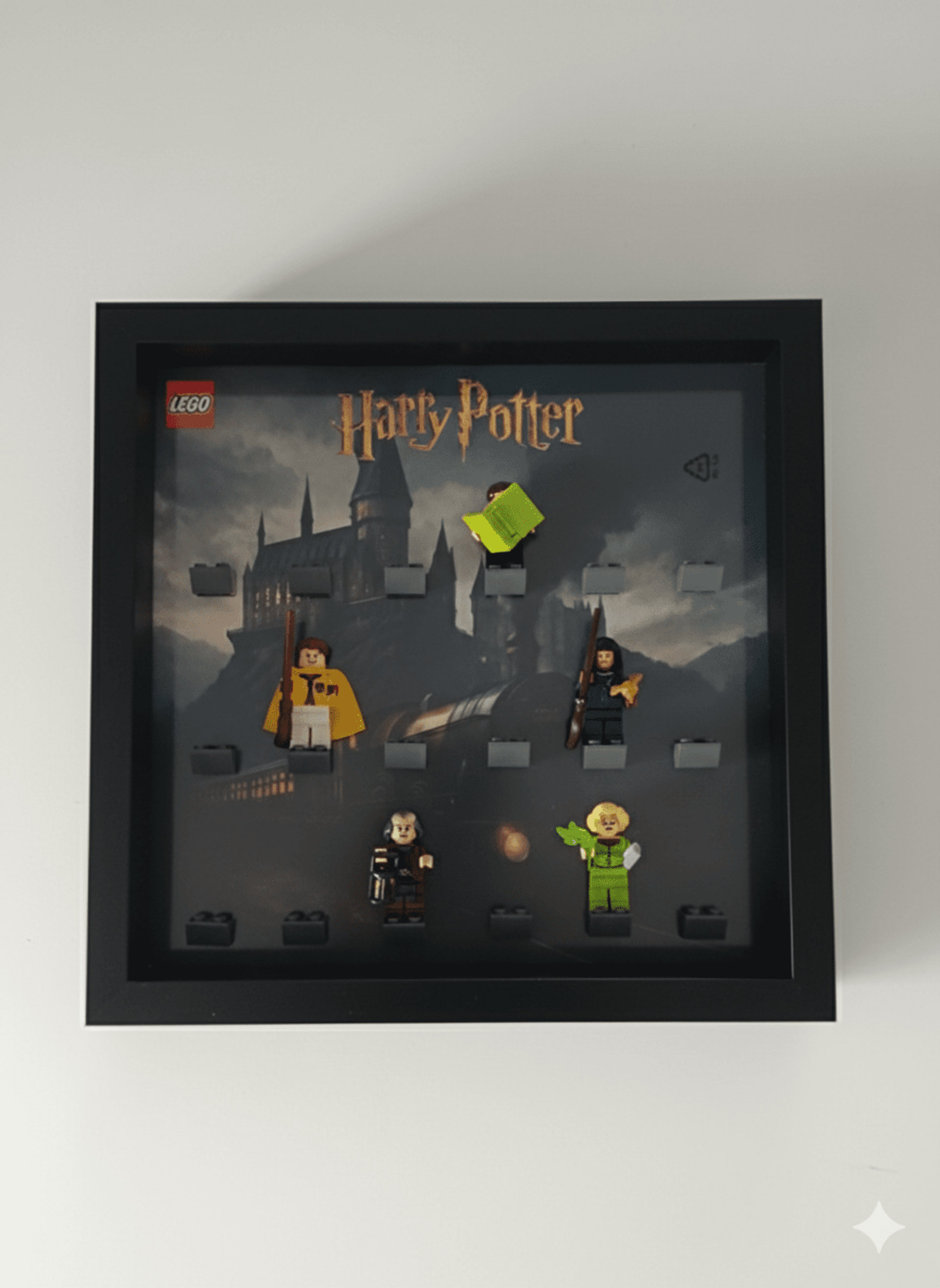 Marco exhibición LEGO® Minifiguras Harry Potter Castillo Hogwarts - 4