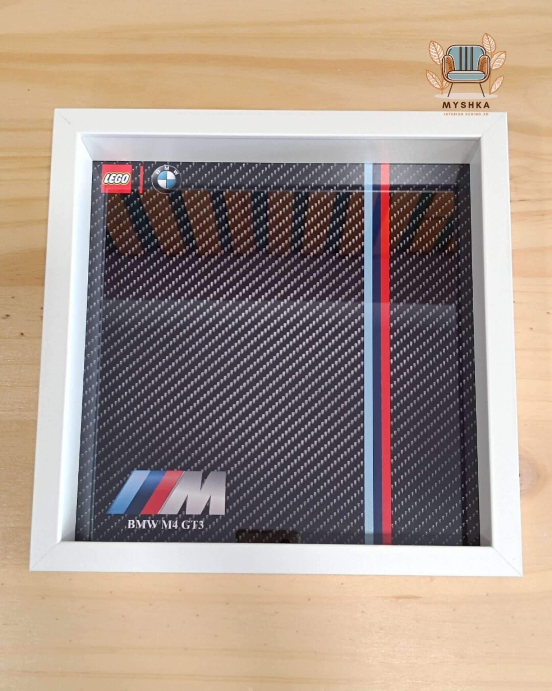 Marco expositor vehículos LEGO® Speed Champions BMW M4 GT3 - 1