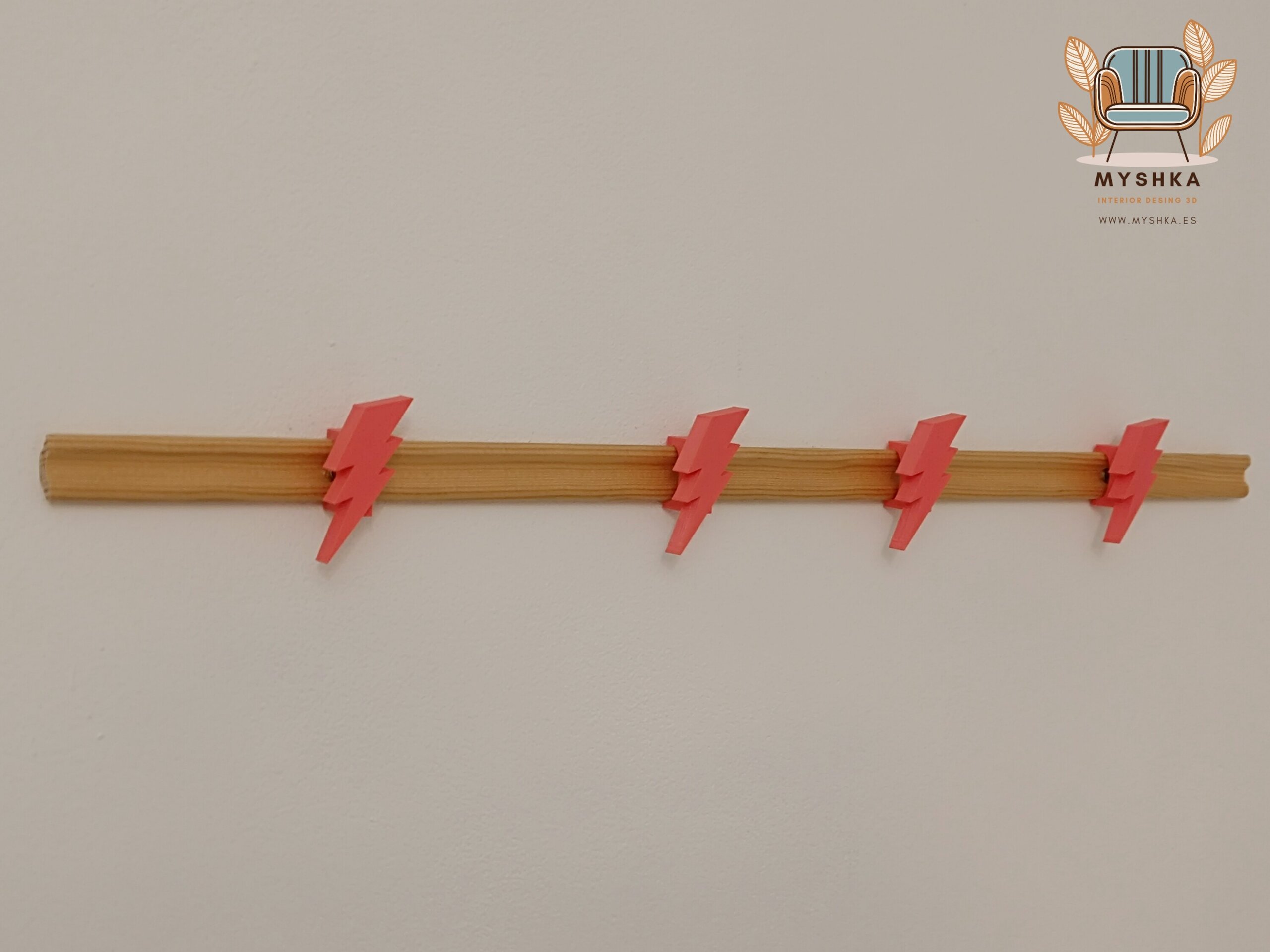 Colgador modular Rayo - 12