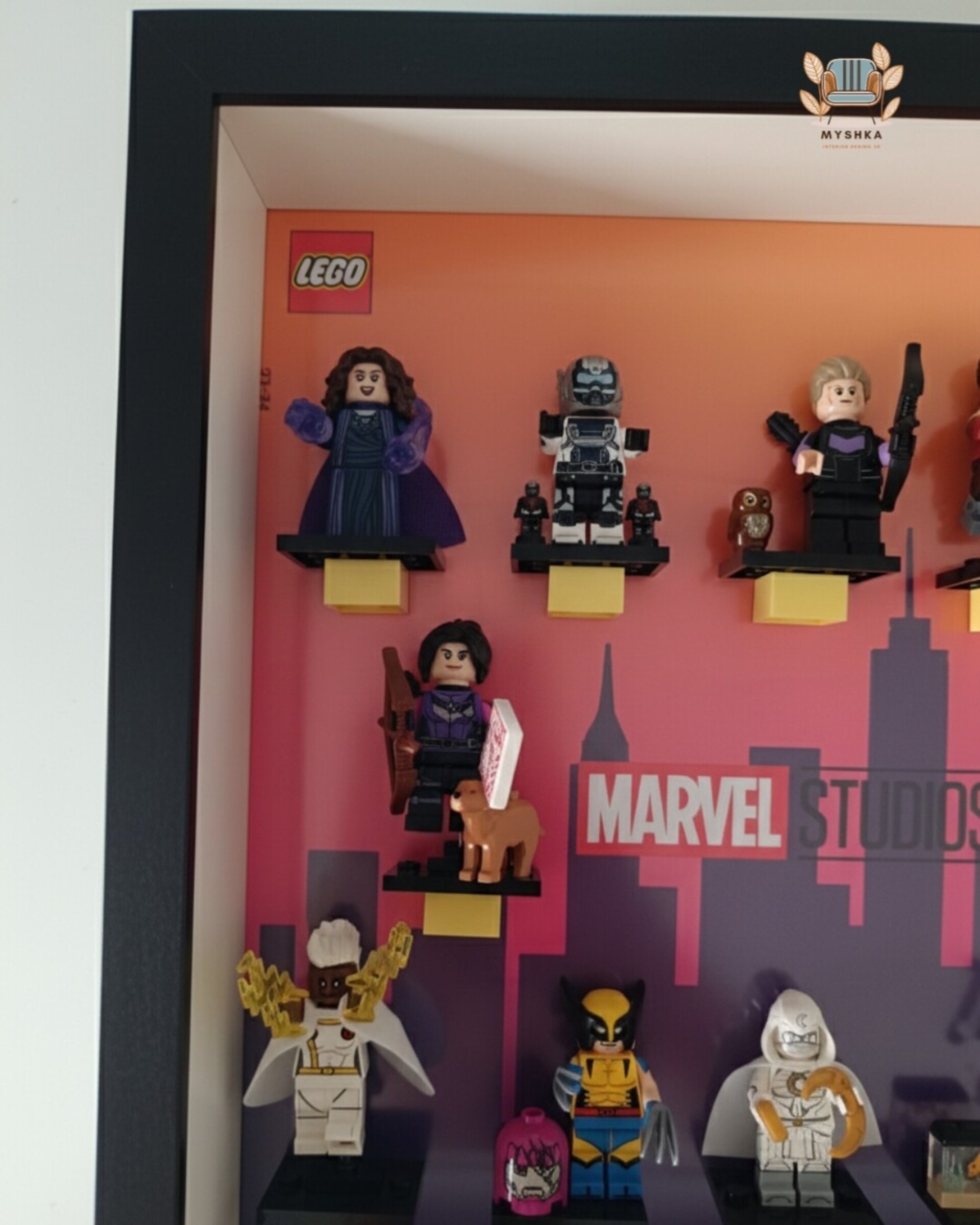 Marco exhibición LEGO® Minifiguras Marvel 2 - 3