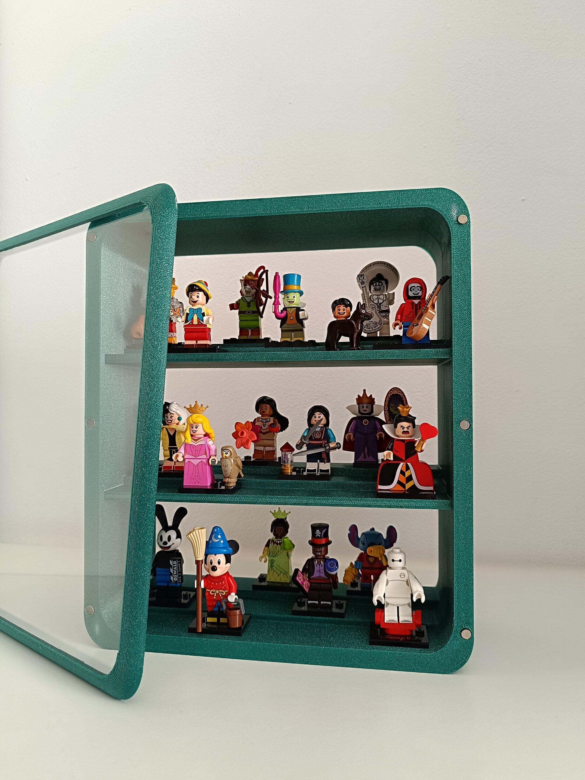 Vitrina de pared para minifiguras LEGO - 3