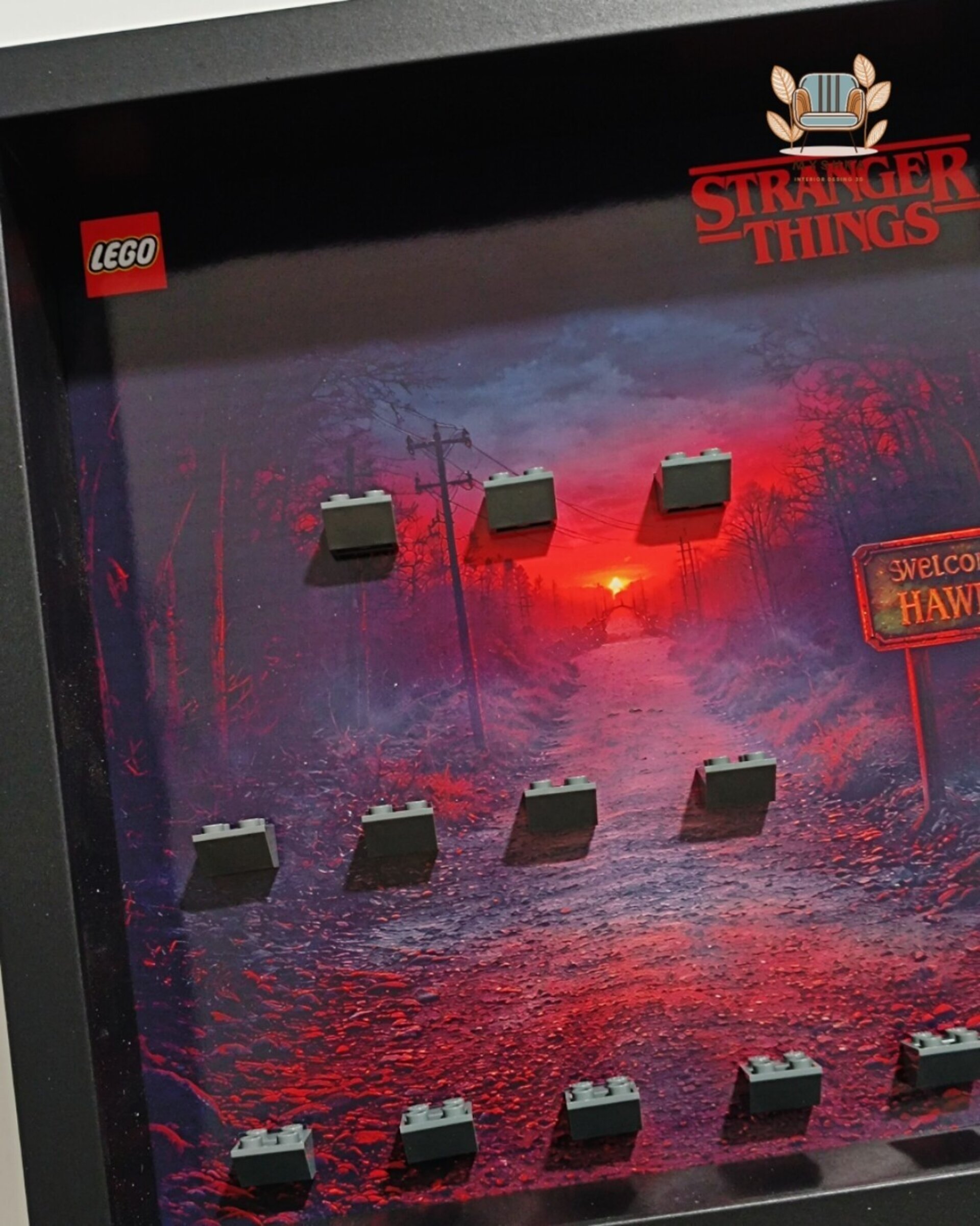 Marco exhibición LEGO® Stranger Things - 2