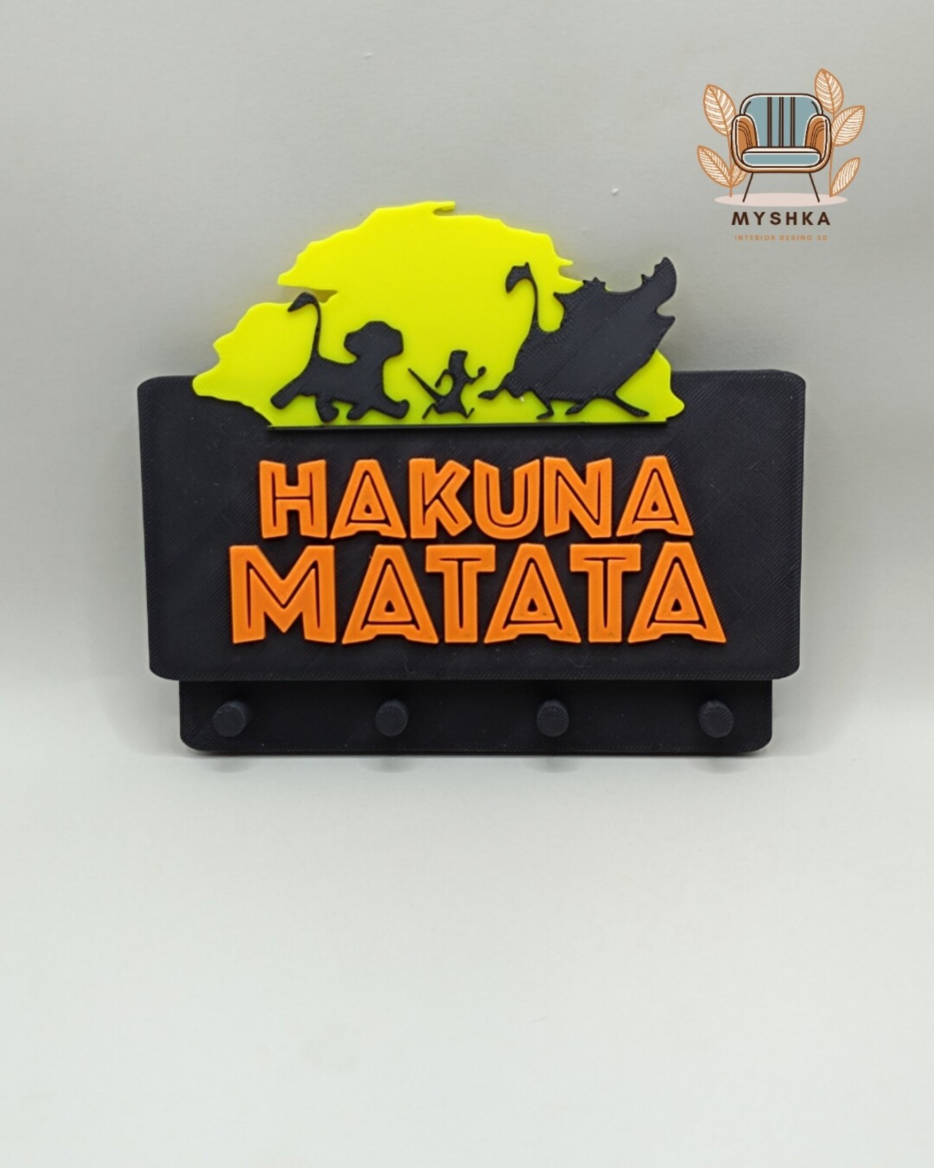 Colgador de Llaves Hakuna Matata - 4
