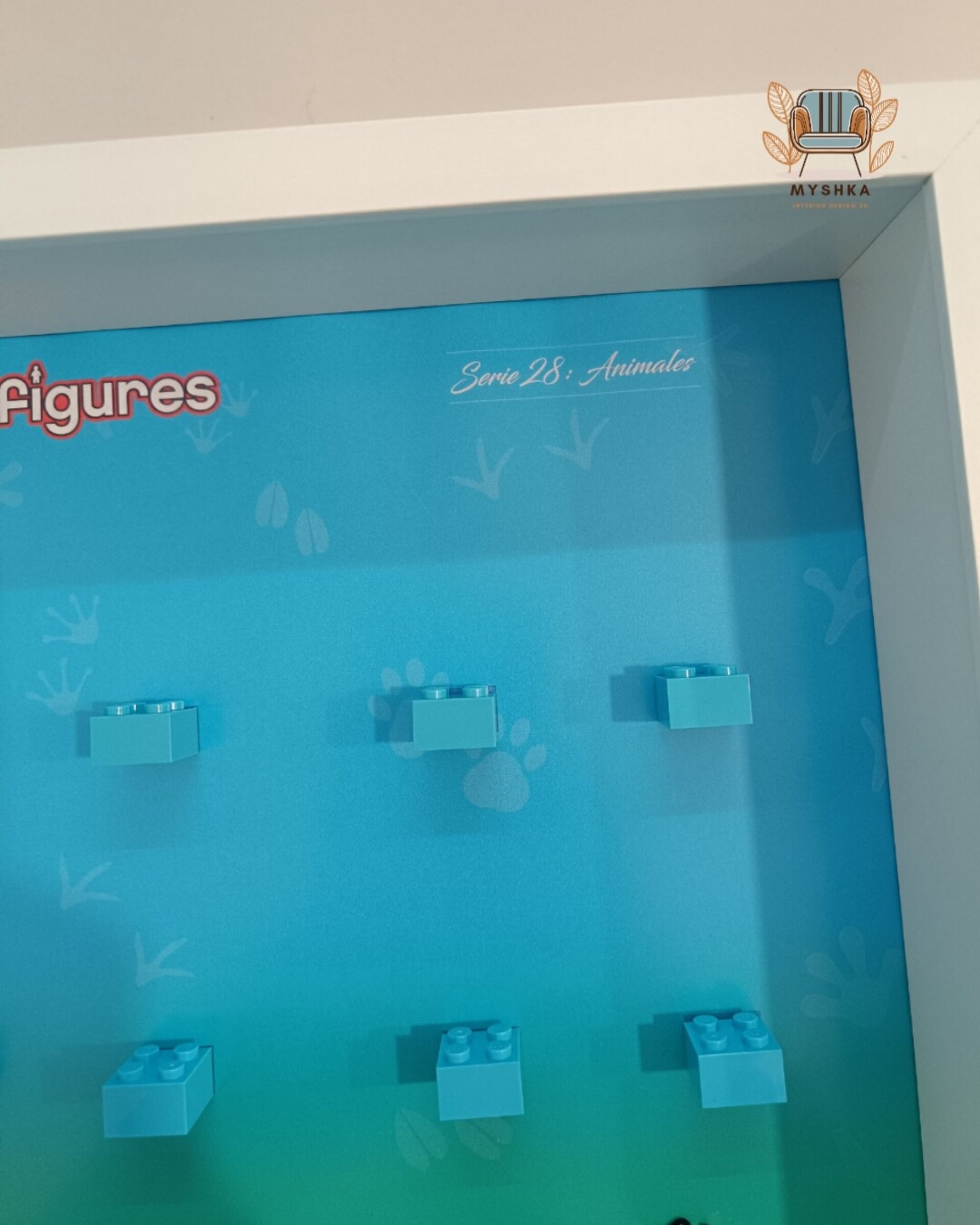 Marco Expositor Minifiguras Lego Animales serie 28, 71051 - 2