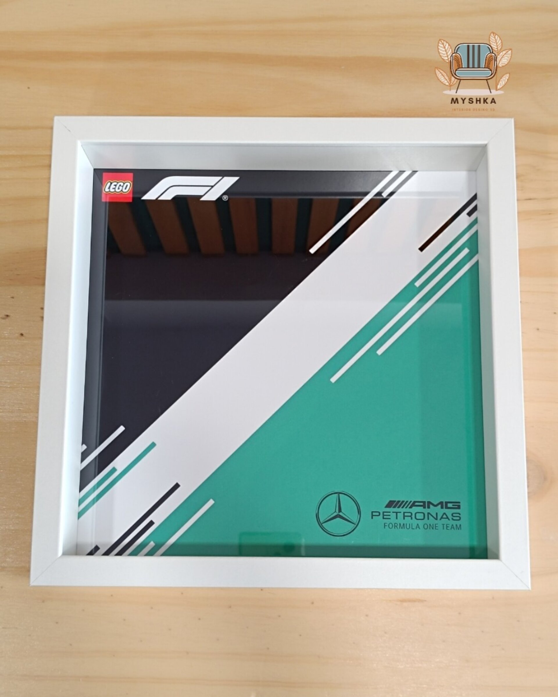 Marco expositor vehículos LEGO® Speed Champions Mercedes AMG Project - 1