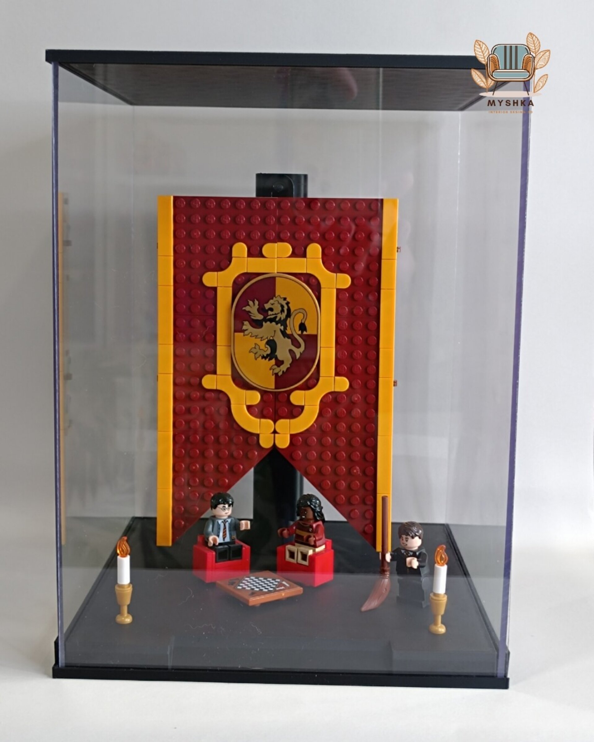 Vitrina Casas de Hogwarts Lego Harry Potter - 1