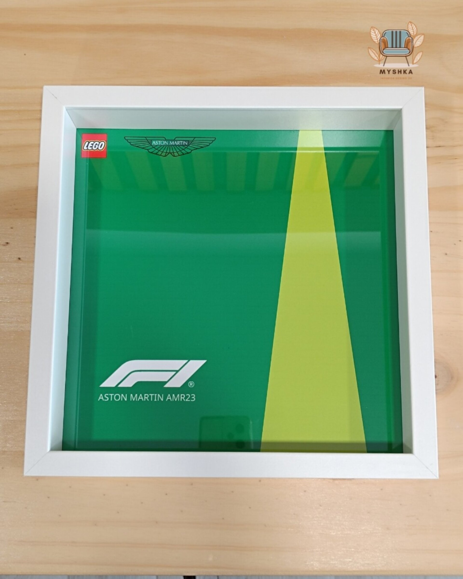 Marco expositor para vehículos LEGO® Speed Champions Aston Martín AMR23 - 2