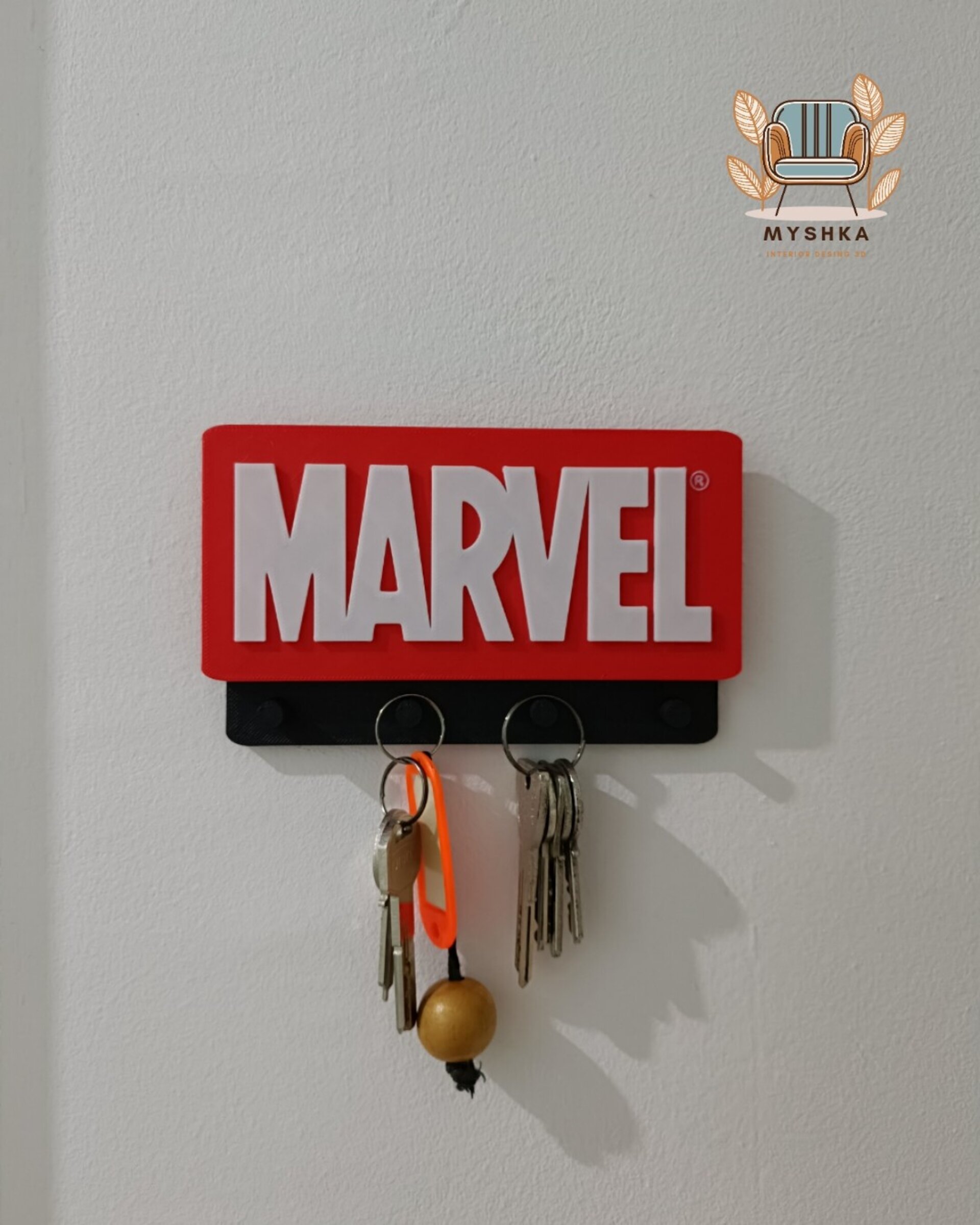 Colgador de Llaves Marvel - 3