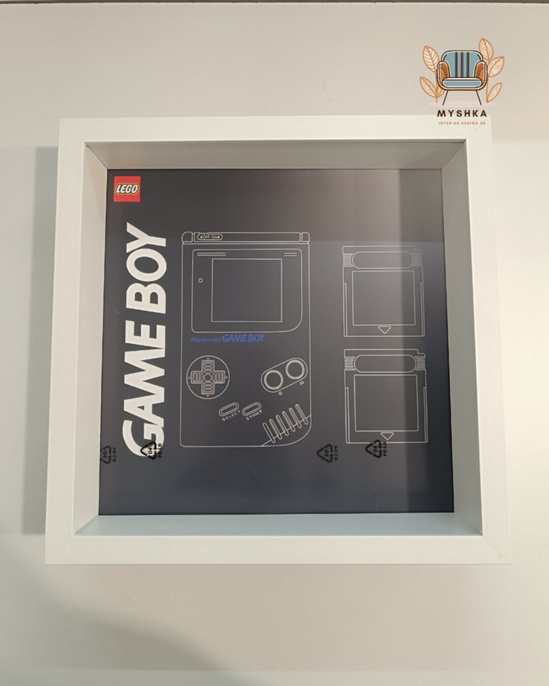 Marco Expositor Nintendo Game Boy, set 72046 - 1