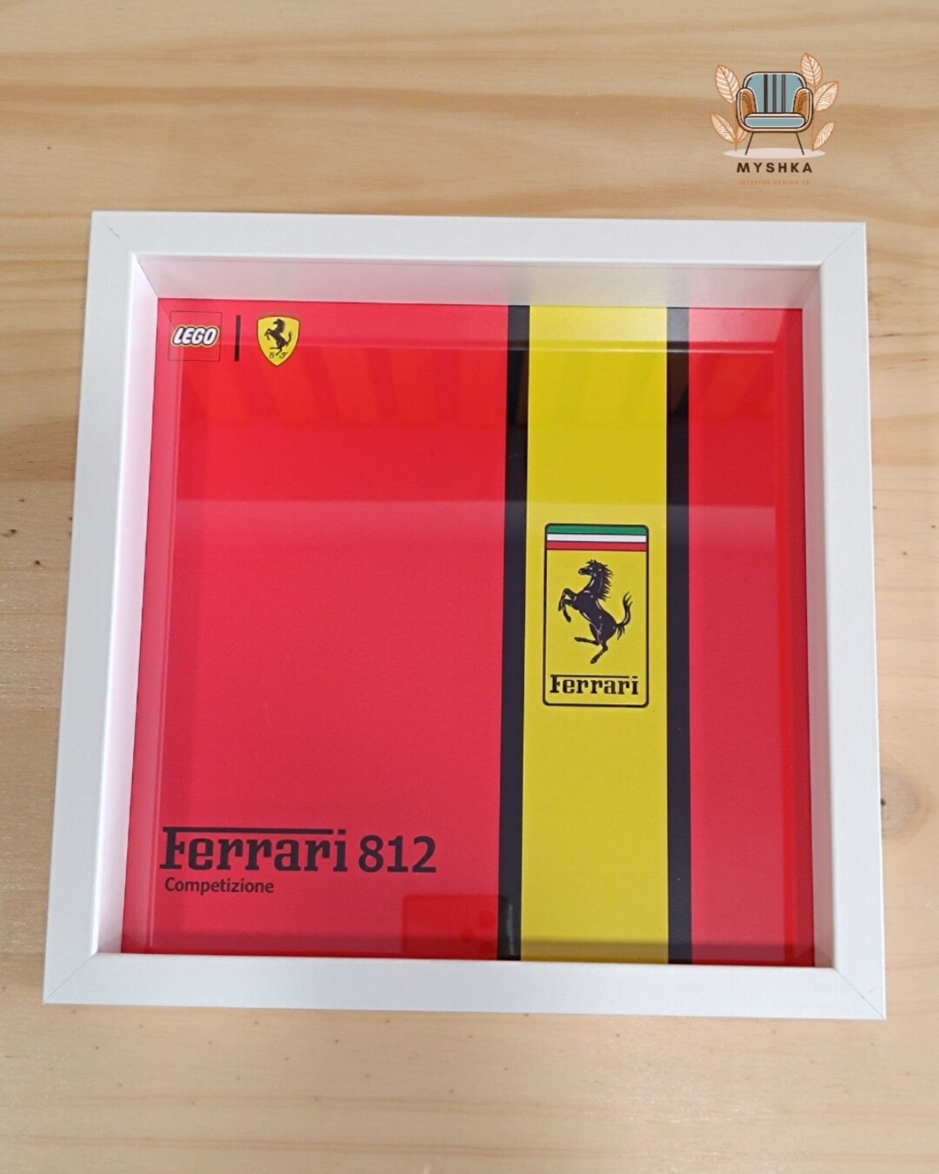 Marco expositor vehículos LEGO® Speed Champions Ferrari 812 - 1