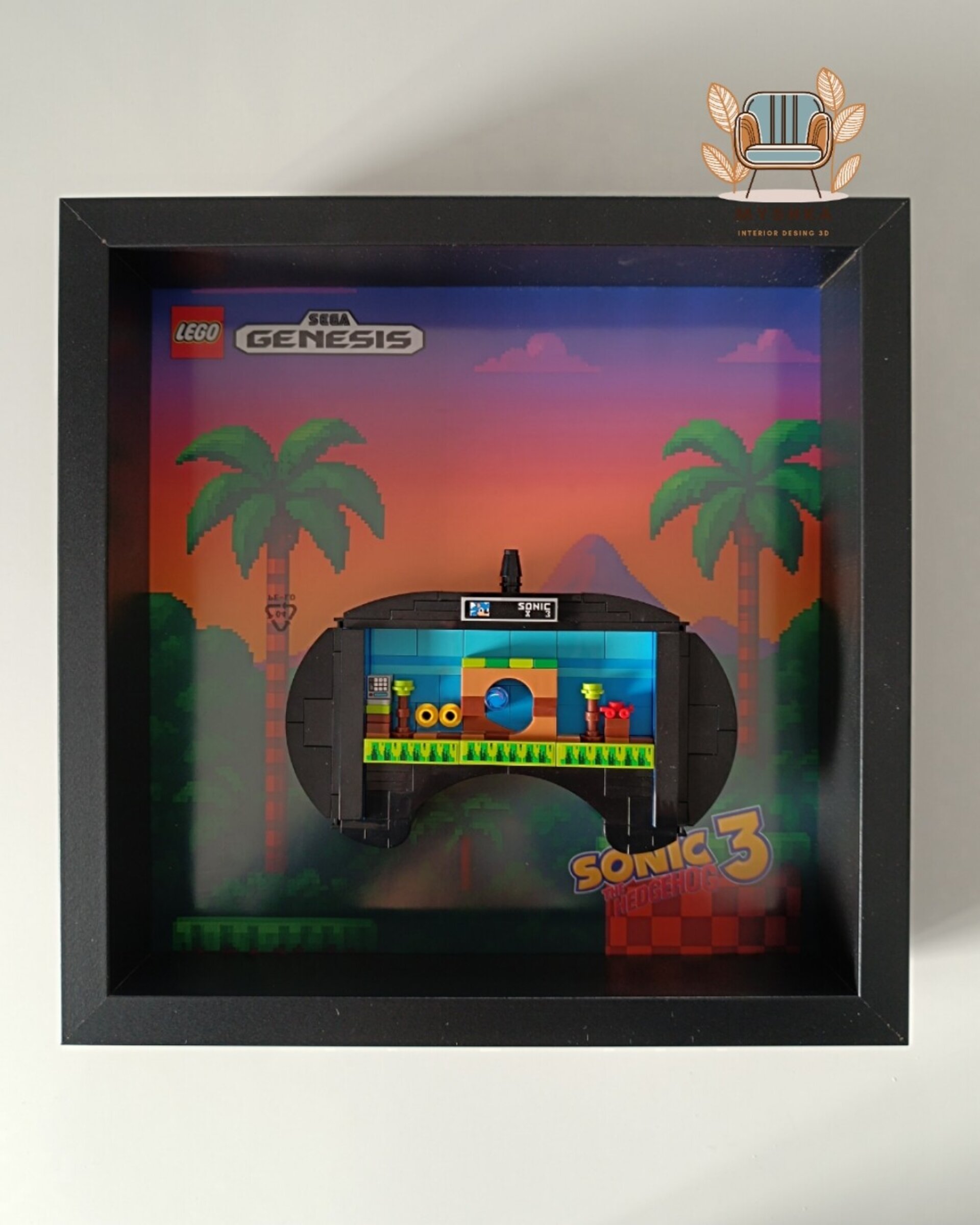 Marco Expositor Mando Sega Genesis Sonic the Hedgehog, set 40769 - 1