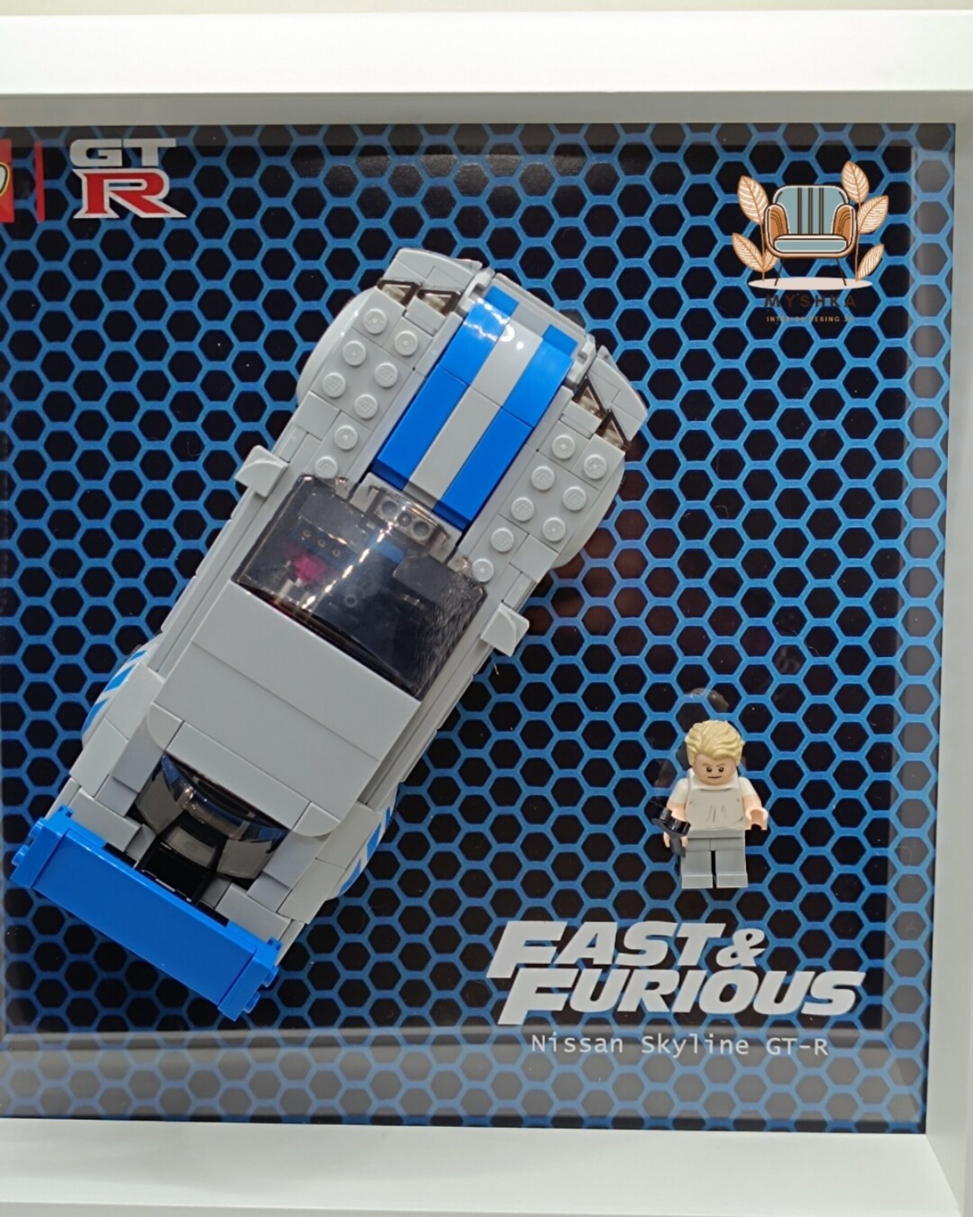 Marco expositor para vehículos LEGO® Speed Champions – Skyline GT-R - 3
