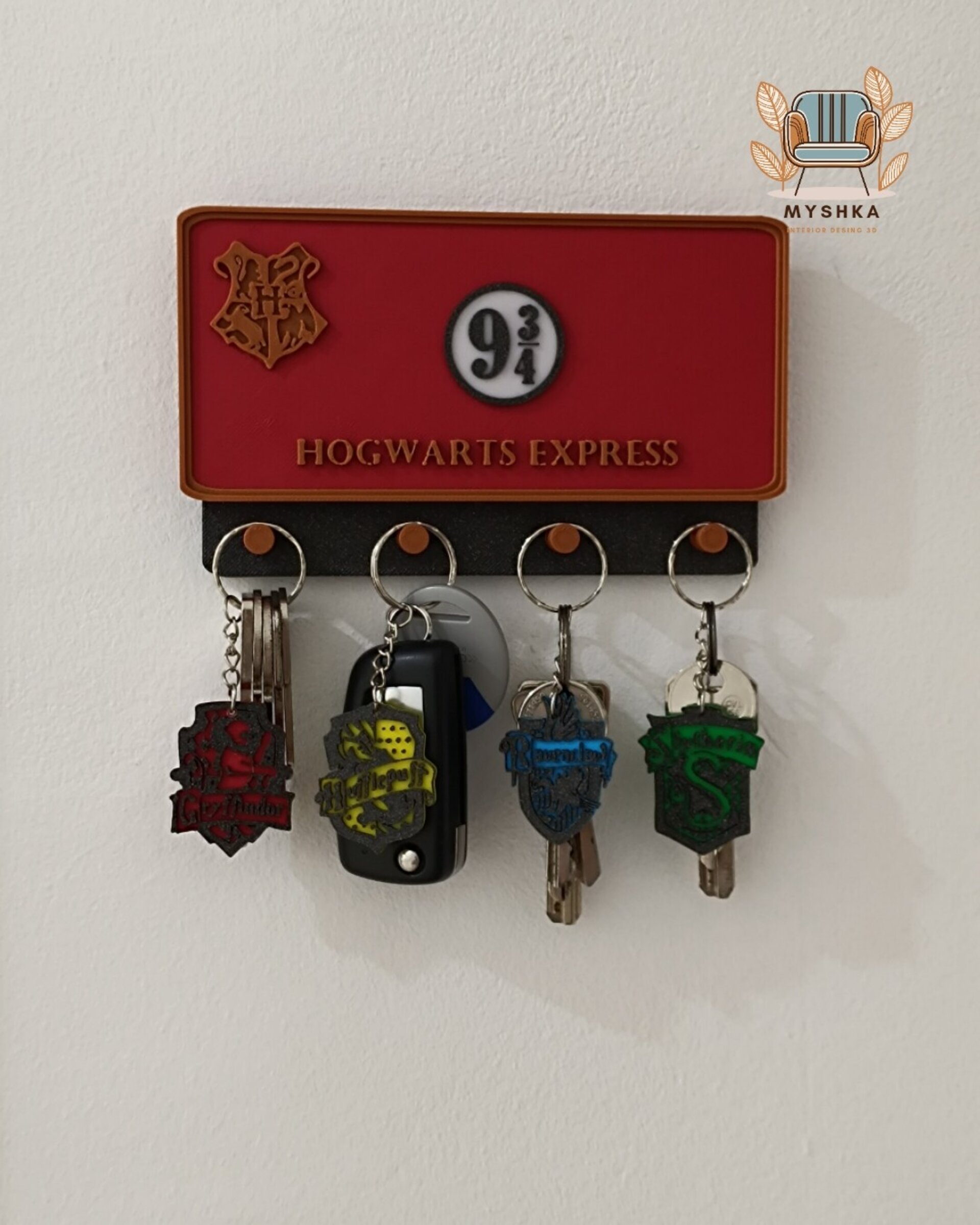 Colgador de Llaves Hogwarts Express - 3
