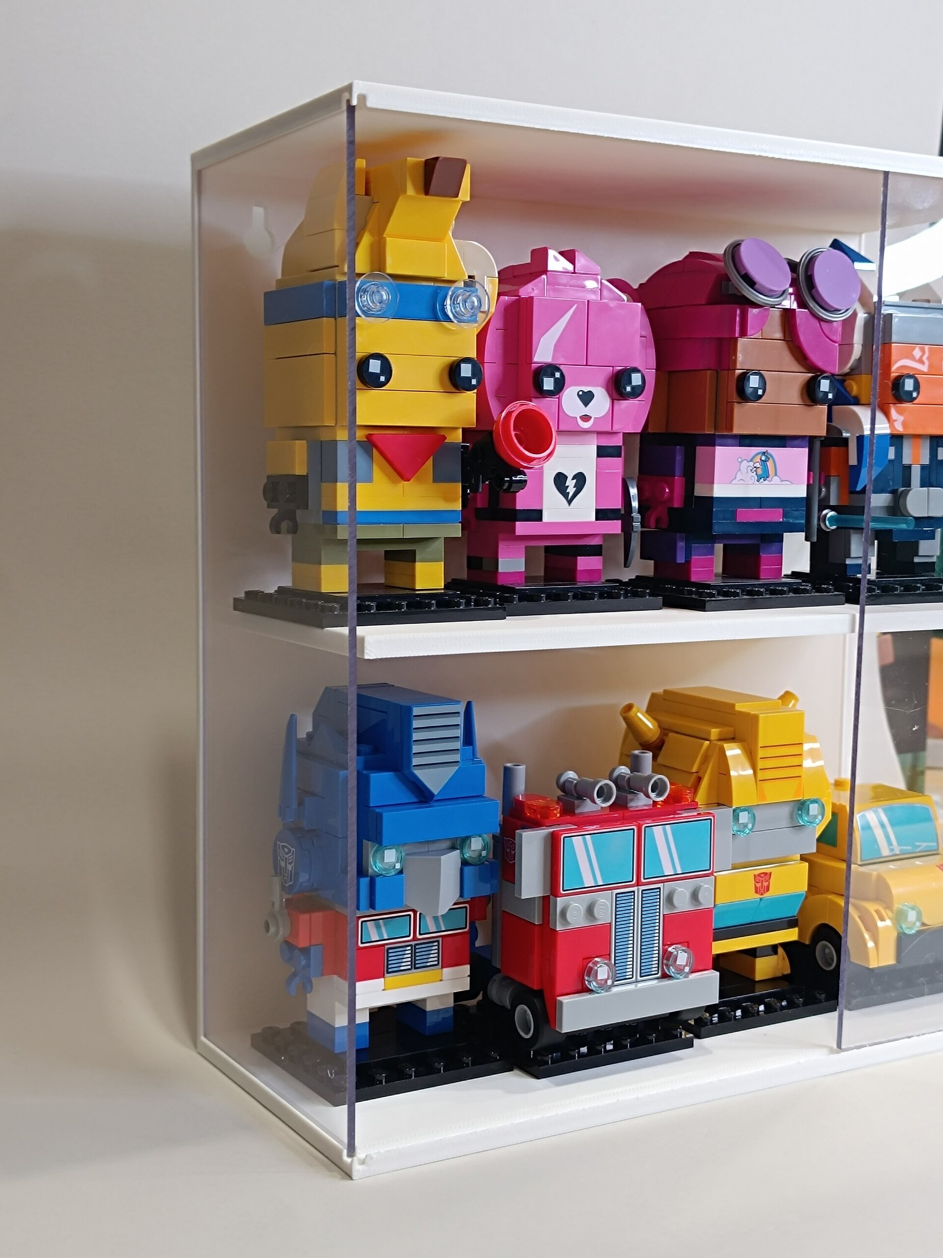 Expositor pared Lego Brick headz - 4